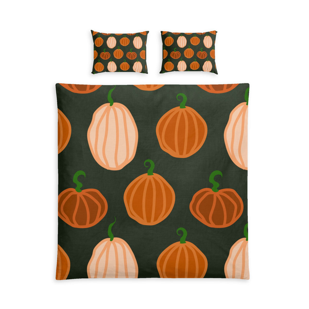 Pumpkin-Cotton Bed Set