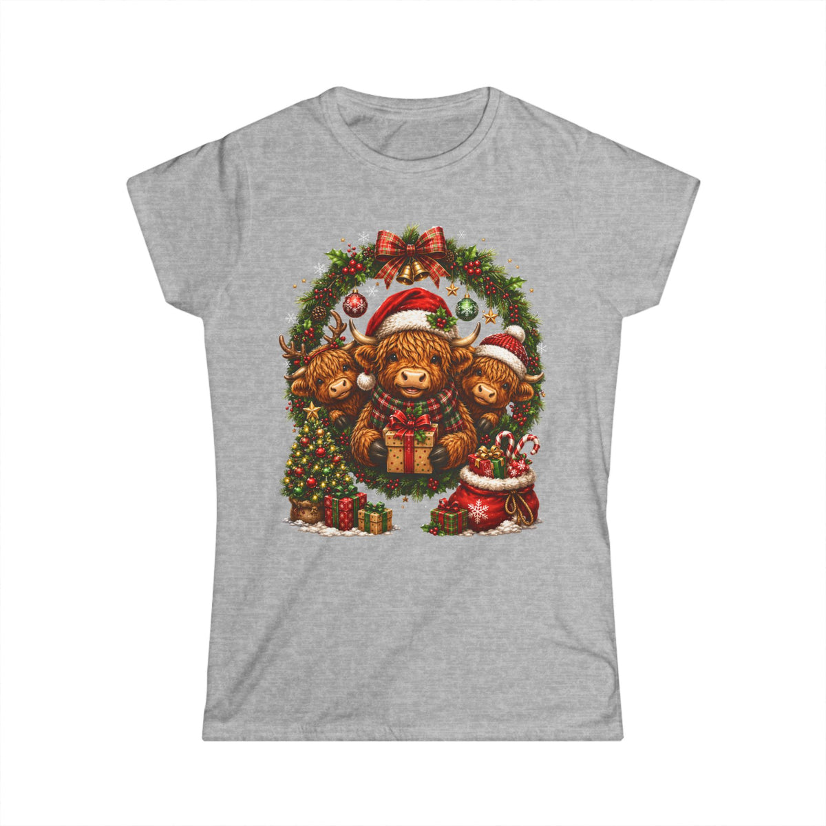 Women's White Tee — Classic Softstyle Short-Sleeve T-Shirt