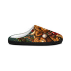 Cozy Highland Cow Christmas Slippers — Women's Indoor Holiday House Shoes