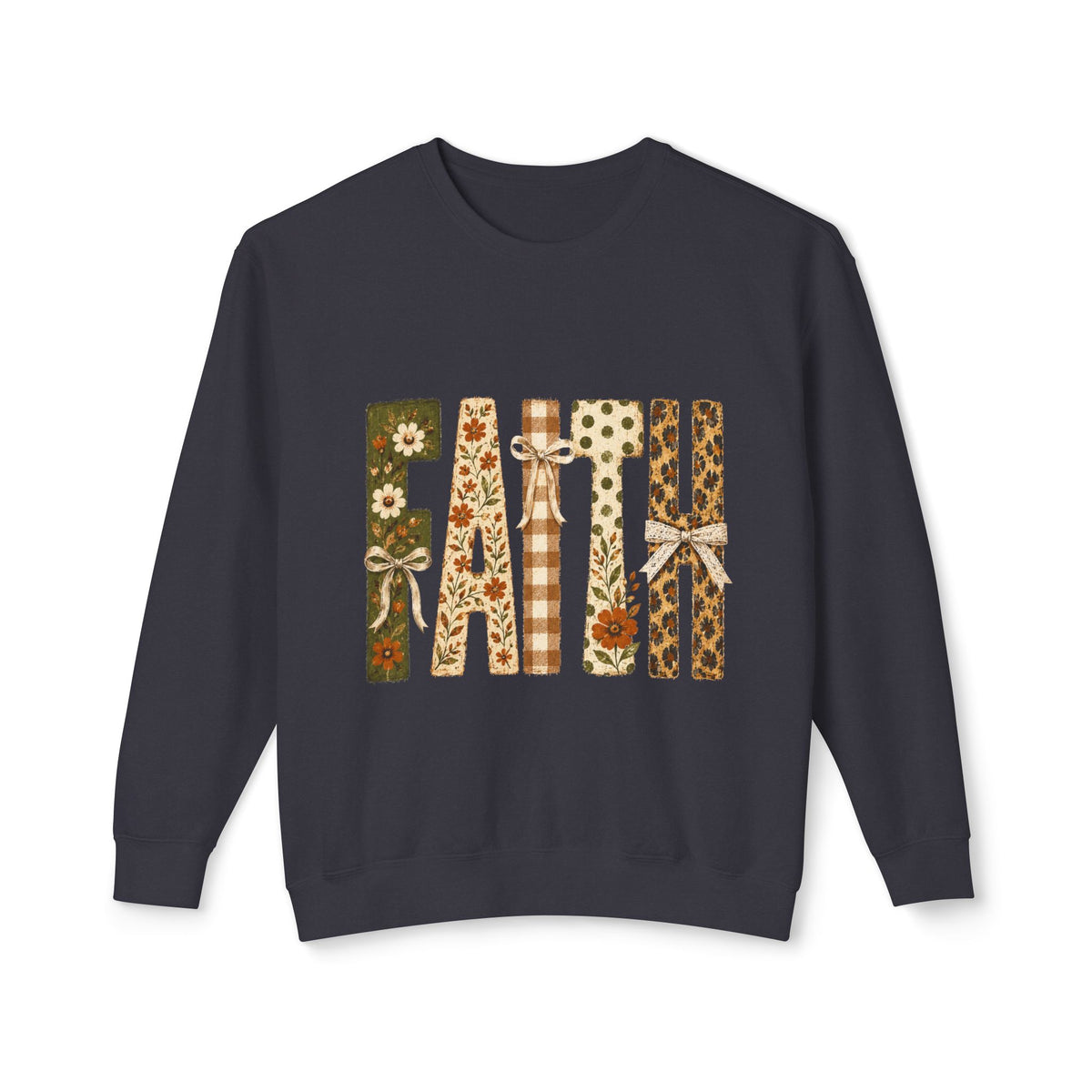 Faith Floral Crewneck Sweatshirt