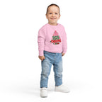 Toddler Sweatshirt — "Just a Girl Who Loves Christmas" Holiday Sweatshirt