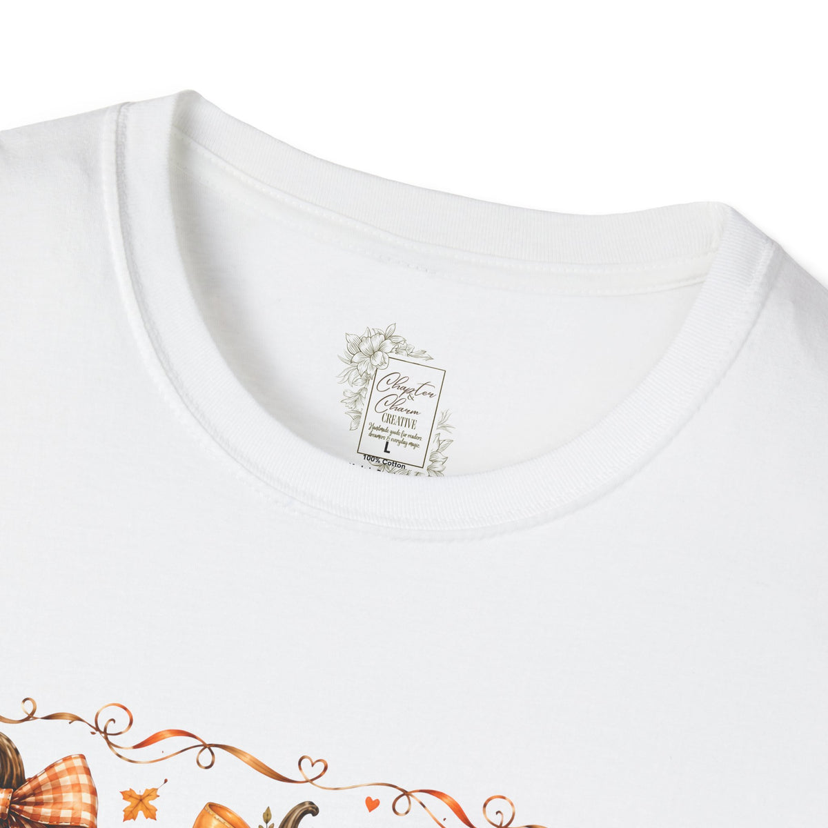 Fall Plaid Pumpkins T-Shirt — Autumn Harvest Graphic Tee