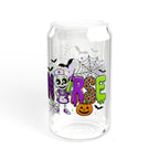 Halloween Nurse 16oz Sipper Glass — Cute Spooky Nurse Design