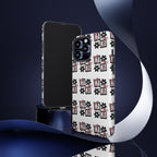 Patterned Tough Phone Case – Floral Gift Box Repeat Design