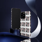 Patterned Tough Phone Case – Floral Gift Box Repeat Design