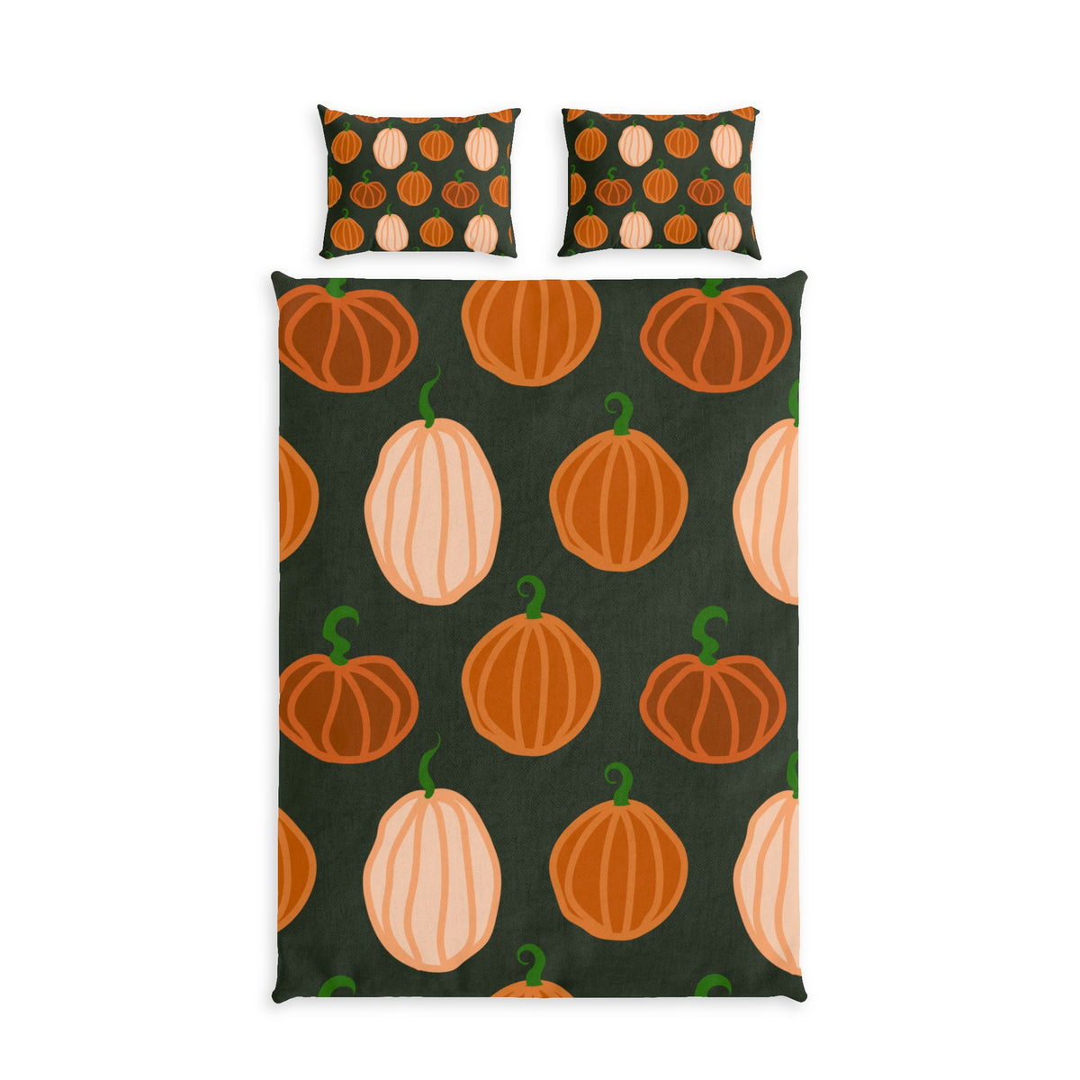 Pumpkin-Cotton Bed Set