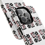 Patterned Tough Phone Case – Floral Gift Box Repeat Design