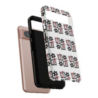 Patterned Tough Phone Case – Floral Gift Box Repeat Design