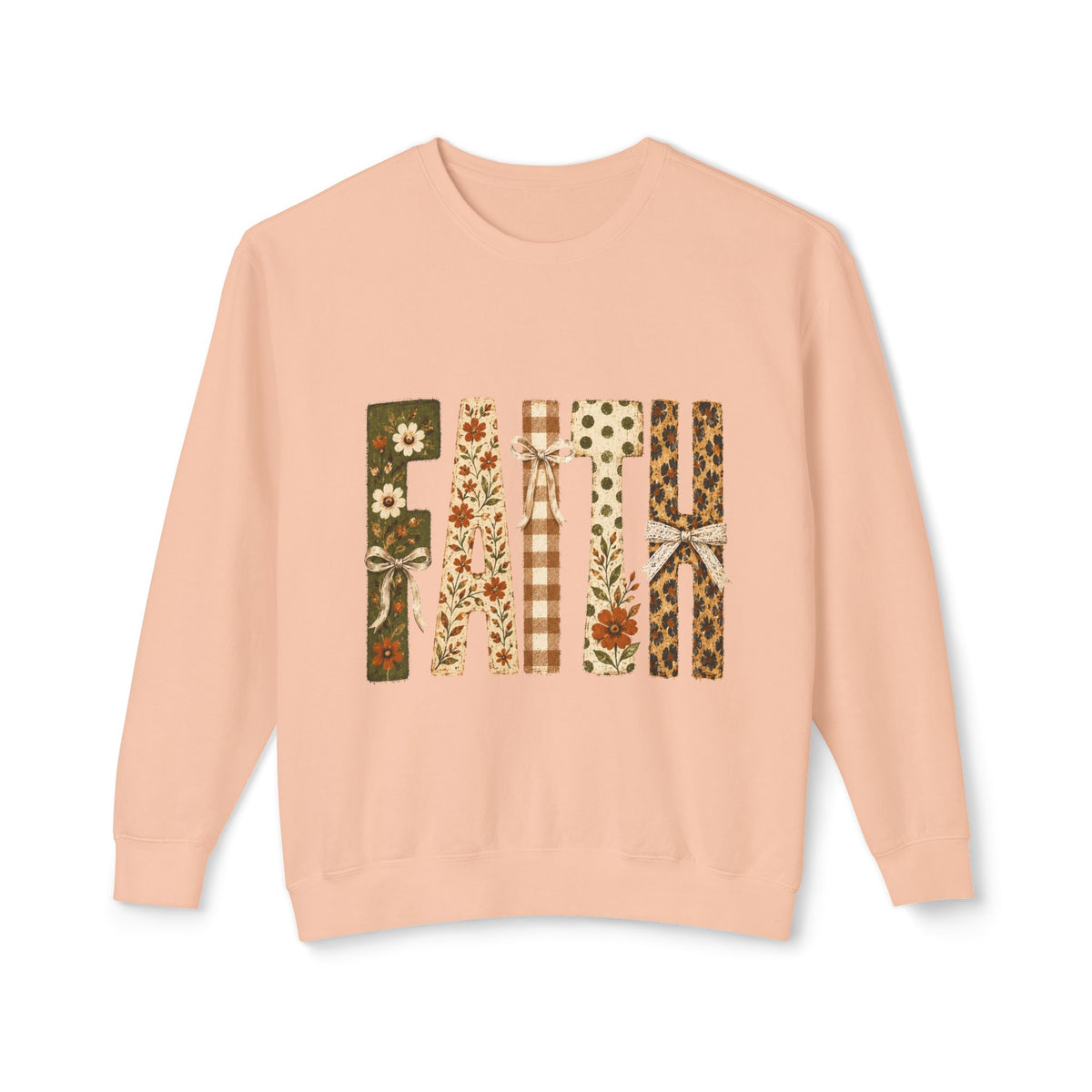 Faith Floral Crewneck Sweatshirt