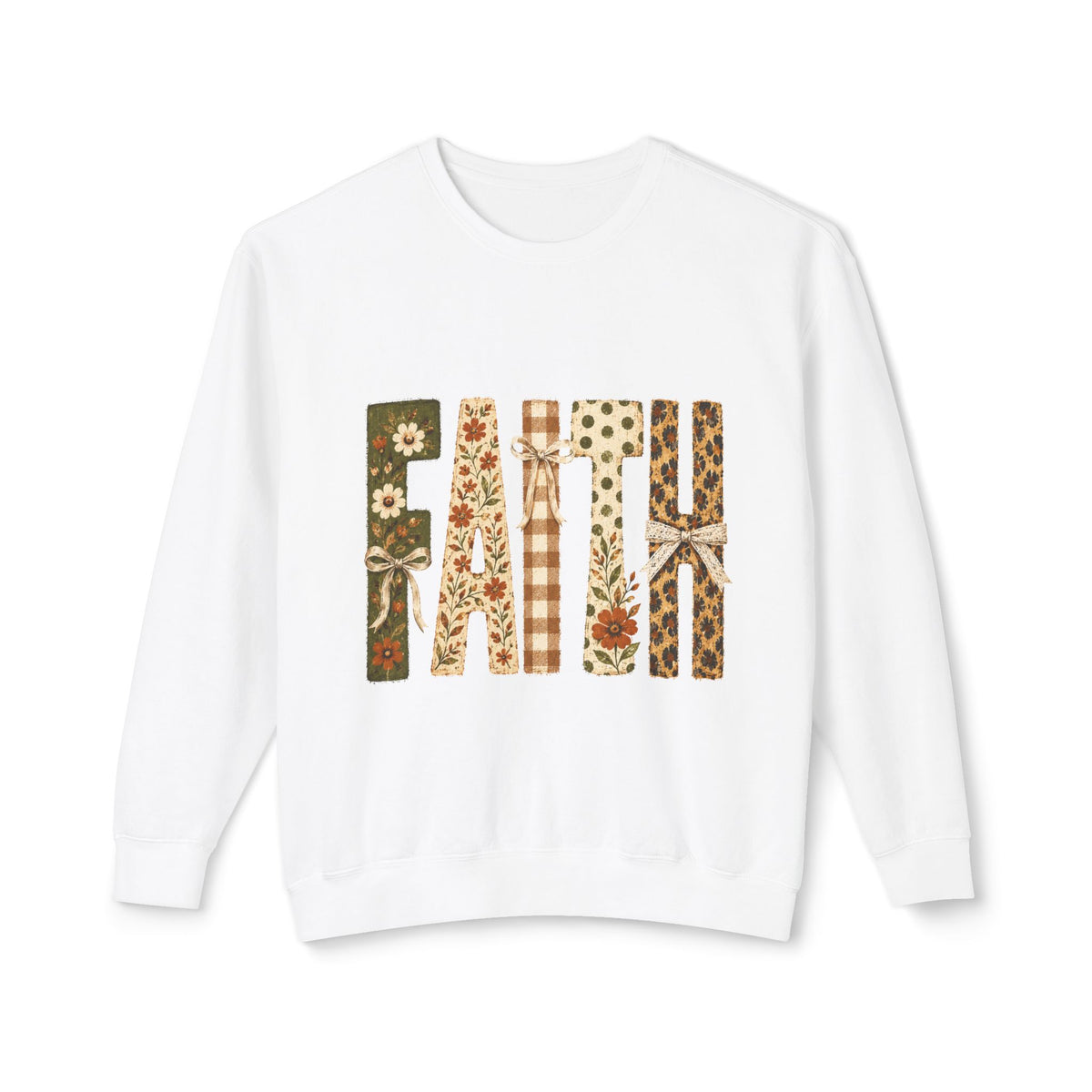 Faith Floral Crewneck Sweatshirt