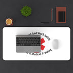 Personal and Work Safety Desk Mat
