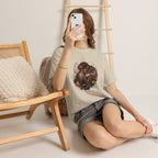 Vintage Woodland Goddess T-Shirt — Woman with Fox Graphic Tee