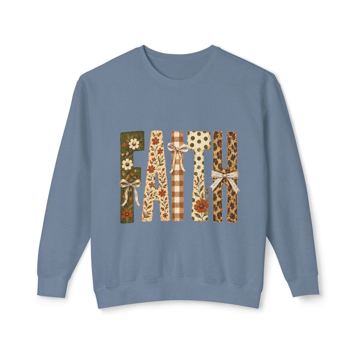 Faith Floral Crewneck Sweatshirt