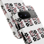 Patterned Tough Phone Case – Floral Gift Box Repeat Design