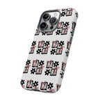 Patterned Tough Phone Case – Floral Gift Box Repeat Design