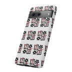 Patterned Tough Phone Case – Floral Gift Box Repeat Design