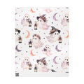 Ghostly Moon Wrapping Paper — Cute Halloween Gift Wrap with Pastel Ghosts & Lanterns