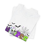 Halloween Nurse T-Shirt — Cute Skeleton, Pumpkin & Spiderweb Nurse Tee
