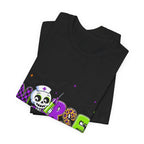 Halloween Nurse T-Shirt — Cute Skeleton, Pumpkin & Spiderweb Nurse Tee