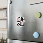 Mama, Floral Bow Vinyl Sticker