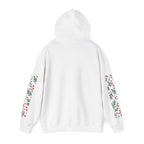 Christmas Tree Hoodie – "Joy to the World" Holiday Pullover with Festive Sleeve Berries