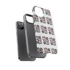Patterned Tough Phone Case – Floral Gift Box Repeat Design