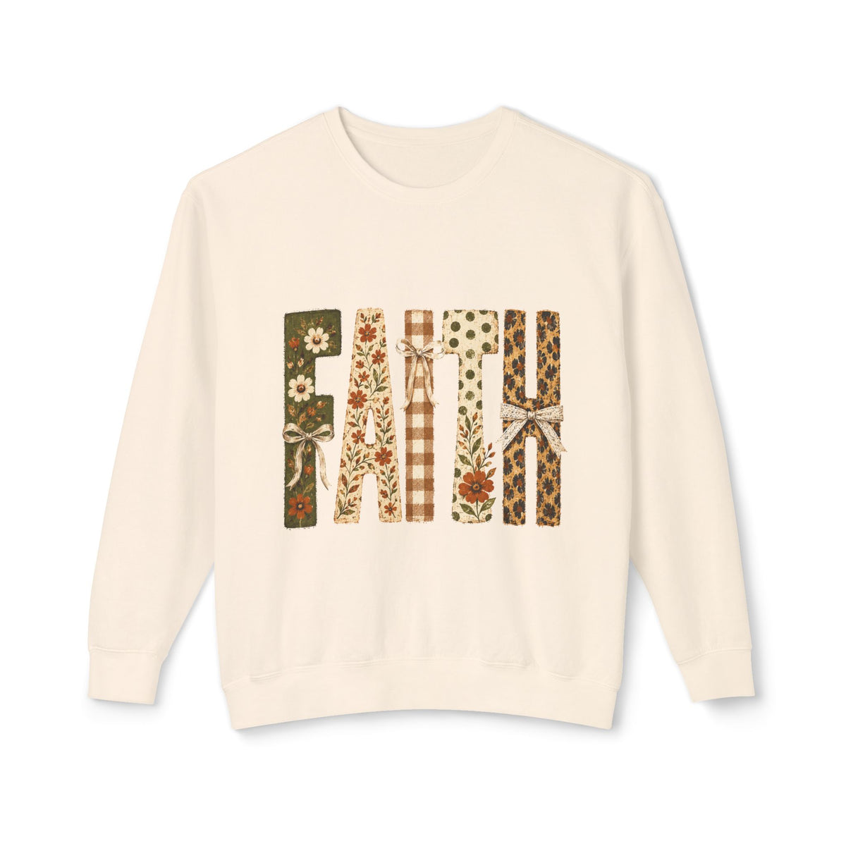 Faith Floral Crewneck Sweatshirt