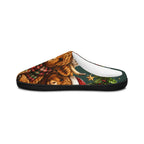 Cozy Highland Cow Christmas Slippers — Women's Indoor Holiday House Shoes