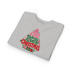 Toddler Sweatshirt — "Just a Girl Who Loves Christmas" Holiday Sweatshirt