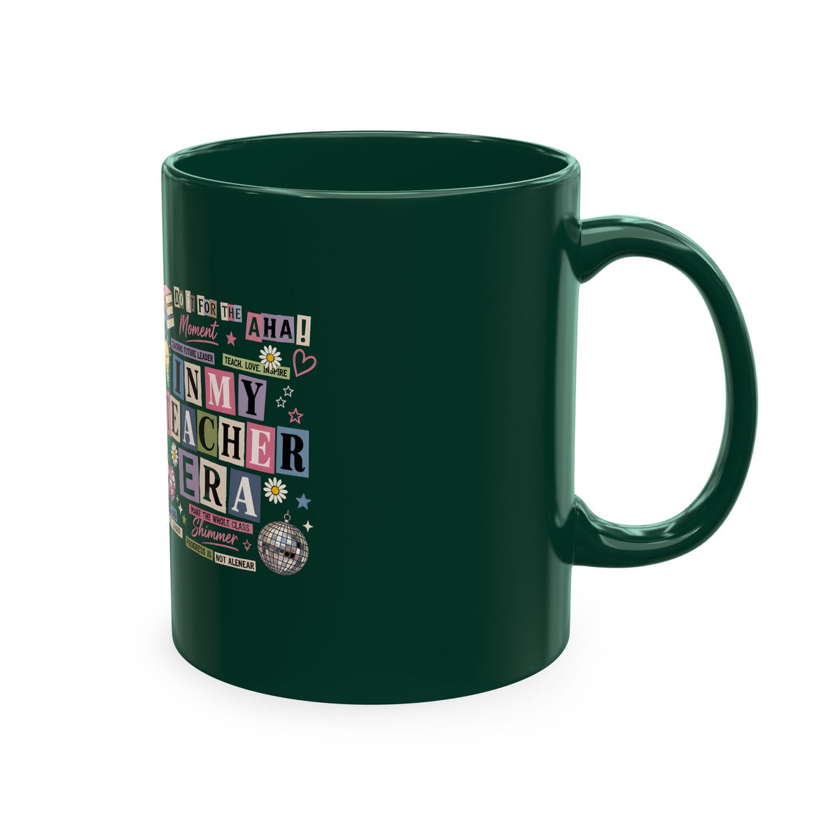 Teacher Ceramic Mug — "In My Teacher  Era" Coffee Cup, Gifts for Educators