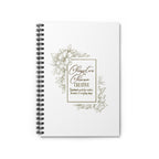 'Chapter & Charm' Ruled Spiral Notebook — Creative Journal for Notes & Everyday Ideas