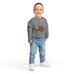 Toddler Sweatshirt — "Just a Girl Who Loves Christmas" Holiday Sweatshirt