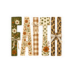 Faith Floral Sticker — Vintage Rustic Fall Floral Lettering Kiss-Cut Sticker