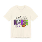 Halloween Nurse T-Shirt — Cute Skeleton, Pumpkin & Spiderweb Nurse Tee