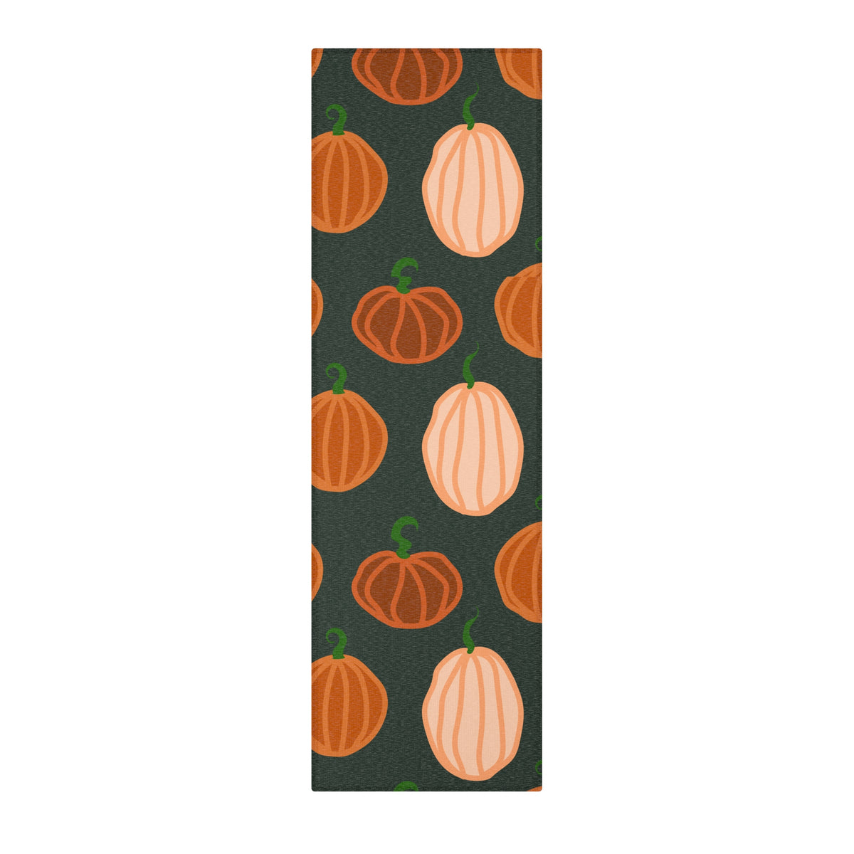 Pumpkin Pattern Area Rug – Fall Harvest Decorative Accent Rug