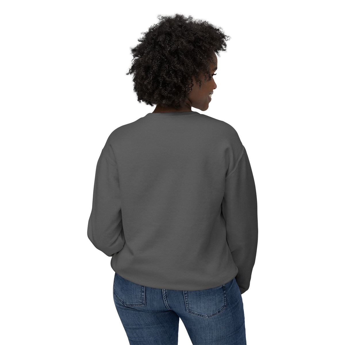 Mama Floral Crewneck Sweatshirt — Pink Bow & Flower Mom Design