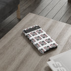 Patterned Tough Phone Case – Floral Gift Box Repeat Design