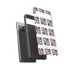 Patterned Tough Phone Case – Floral Gift Box Repeat Design