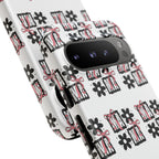 Patterned Tough Phone Case – Floral Gift Box Repeat Design
