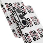Patterned Tough Phone Case – Floral Gift Box Repeat Design