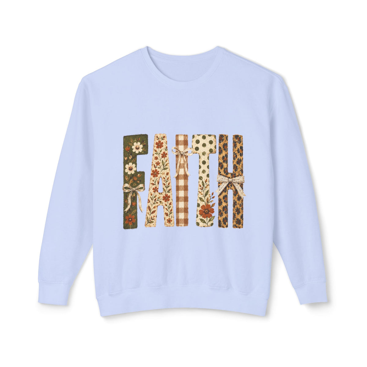 Faith Floral Crewneck Sweatshirt