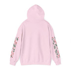 Christmas Tree Hoodie – "Joy to the World" Holiday Pullover with Festive Sleeve Berries