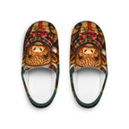 Cozy Highland Cow Christmas Slippers — Women's Indoor Holiday House Shoes