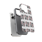 Patterned Tough Phone Case – Floral Gift Box Repeat Design