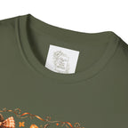 Fall Plaid Pumpkins T-Shirt — Autumn Harvest Graphic Tee