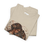 Vintage Woodland Goddess T-Shirt — Woman with Fox Graphic Tee