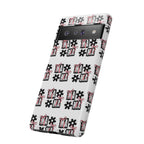 Patterned Tough Phone Case – Floral Gift Box Repeat Design