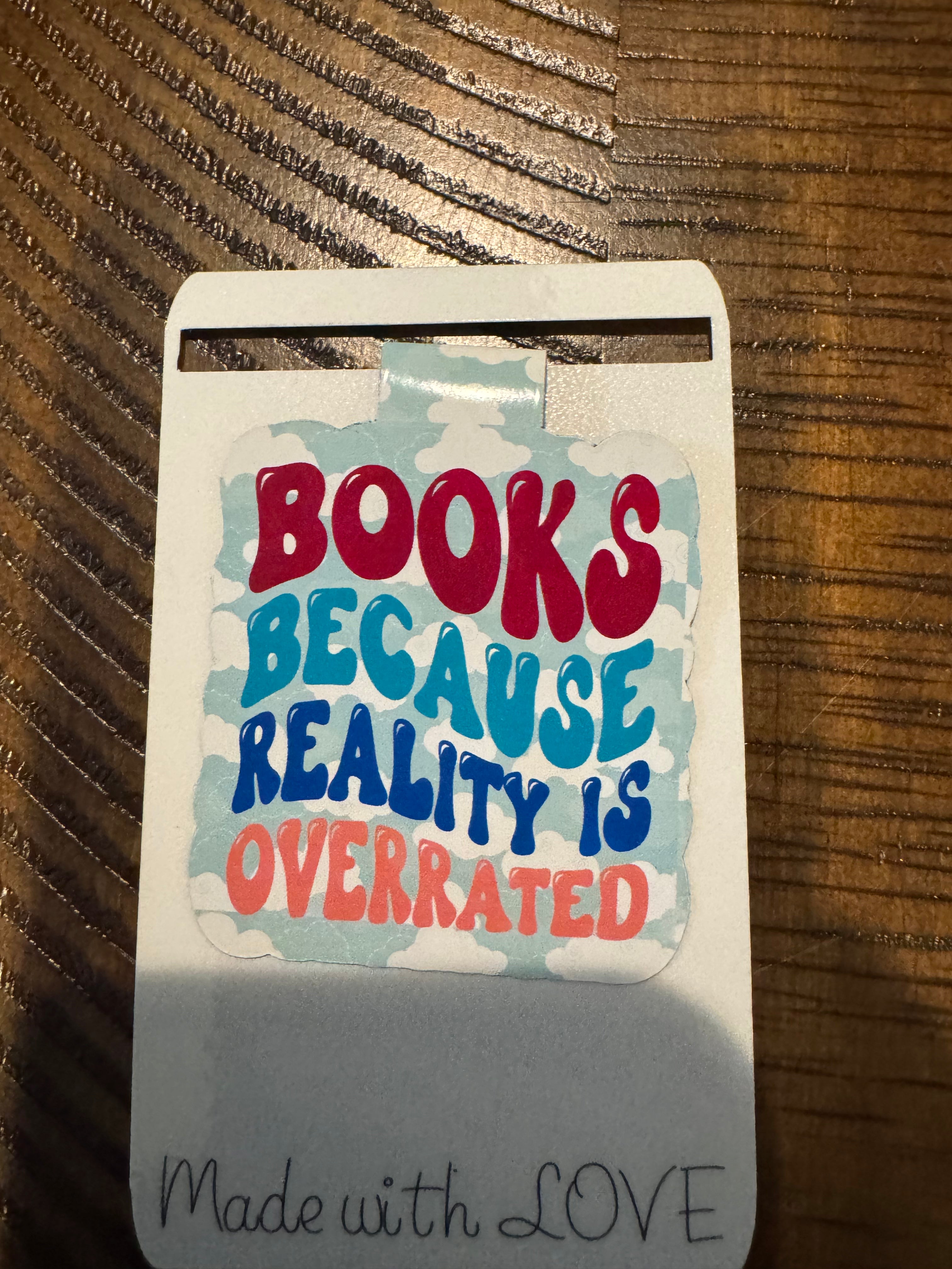 Bookish Magnetic Bookmarks