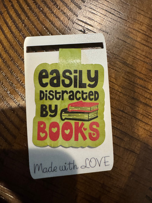 Bookish Magnetic Bookmarks