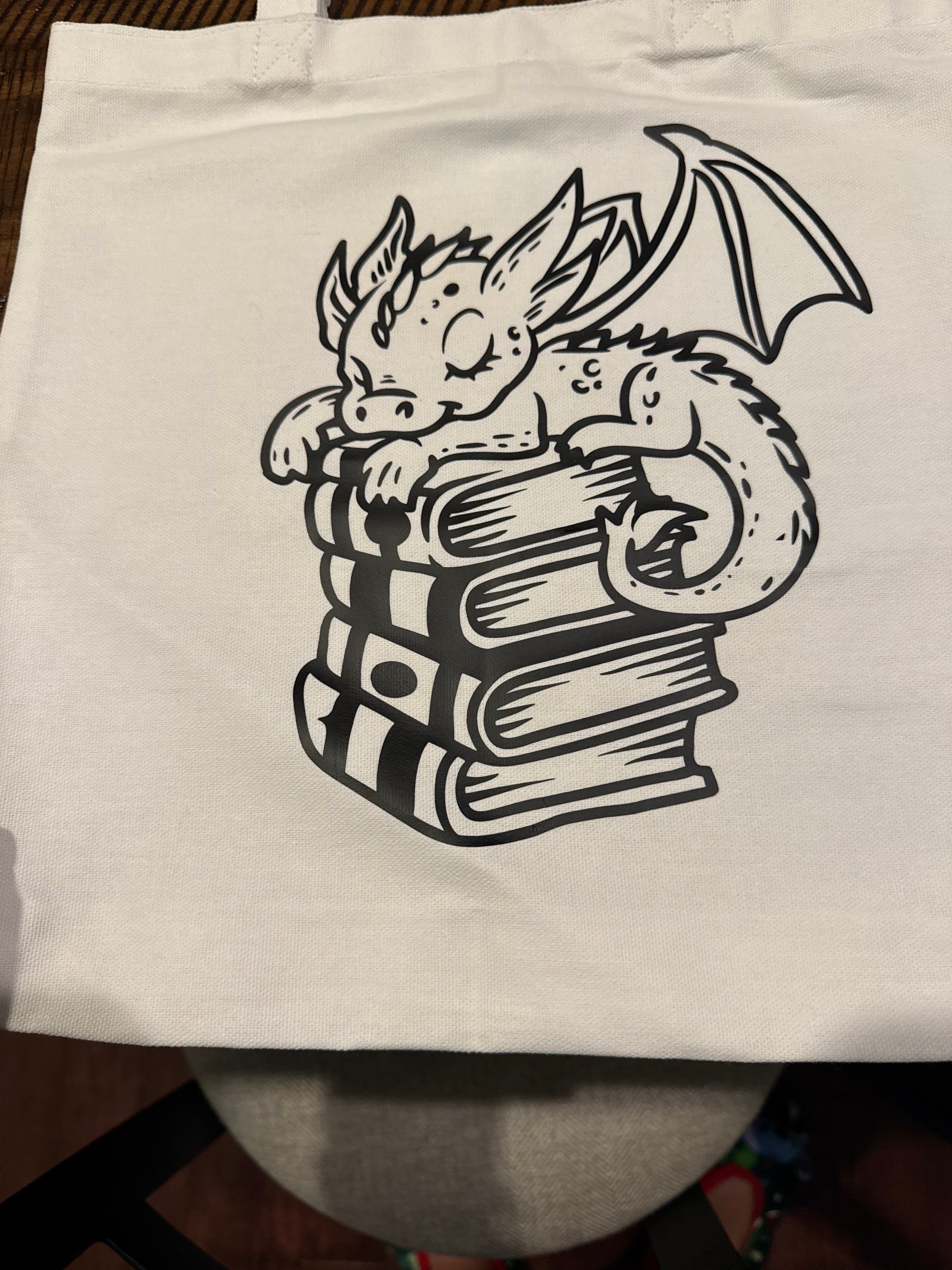 Premade Canvas Tote Bag